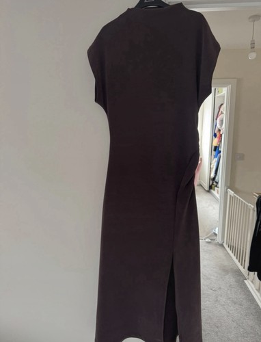 Brown reiss dress - reiss,