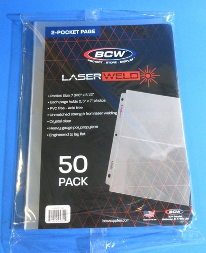Bcw laserweld pocket - bcw, 2-pocket