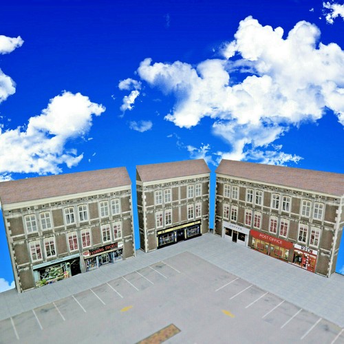 Gauge buildings town shops - n,