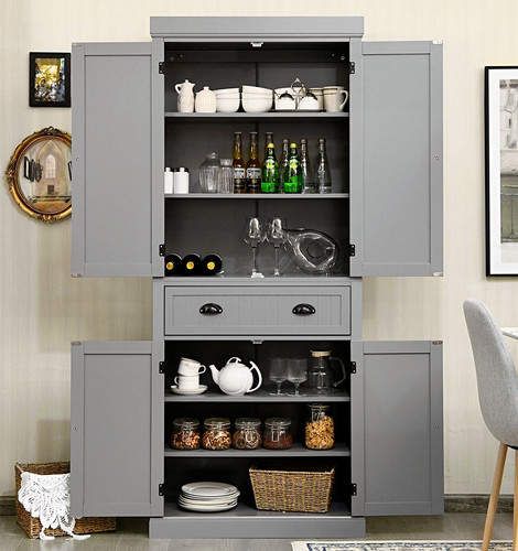 Tall kitchen larder cupboard - tall,