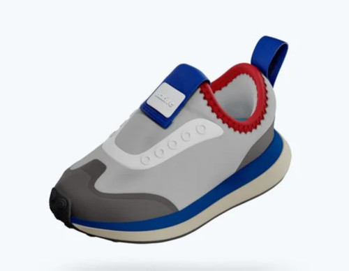 Gray red and - gray,, blue