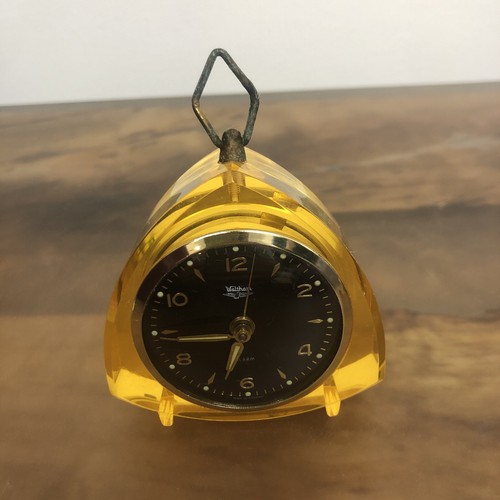 Vintage waltham alarm clock - alarm,