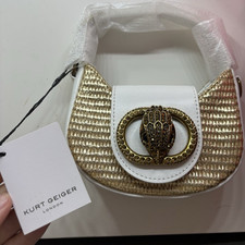 Kurt geiger woven - geiger, gold
