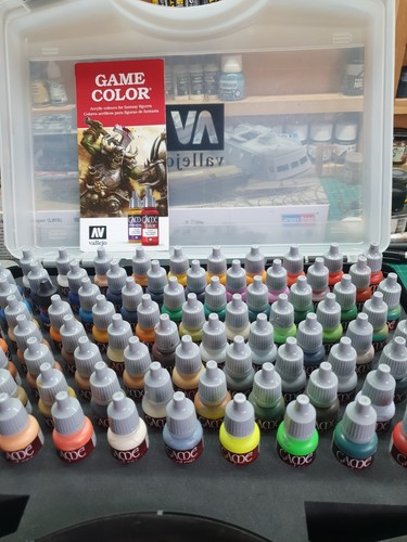Vallejo game paint - paint, set