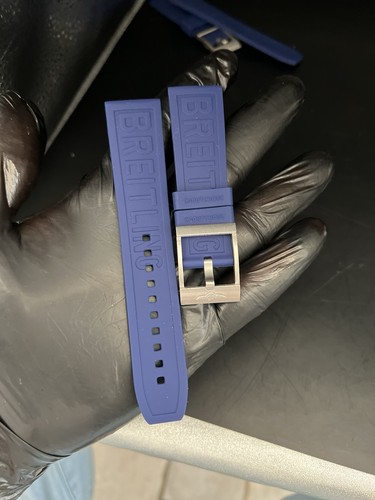Breitling rubber strap dark - breitling,