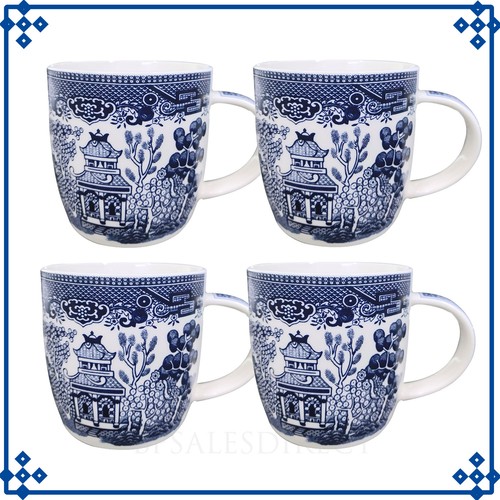 Set blue willow 340ml - willow,