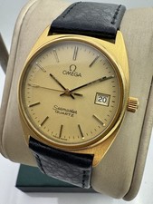 Vintage Omega Seamaster Texture Honeycomb Dial Stunning 1977 Mens Watch