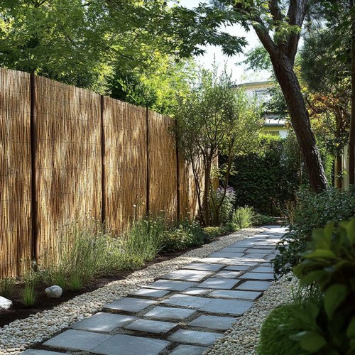 Premium bamboo cane fencing - premium,