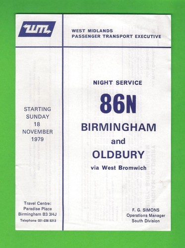 Night bus timetable west - timetable,
