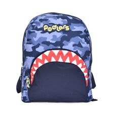 Podlers Benji Shark Design Back Pack in Blue Multi Only £12.90