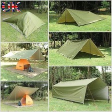 Waterproof Camping Tarp Tent Hammock Rain Fly 3 X 3M for Hiking Survival Shelter