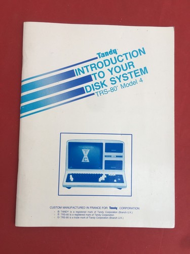 Tandy trs model - tandy, 4