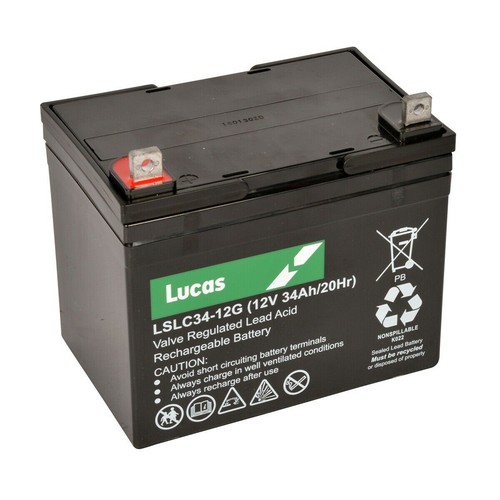 12v 34ah holes - ,