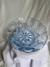 Art Deco Blue Glass 'Basel'