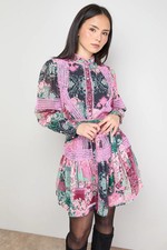 Oasis Multi Mini Dress Womens