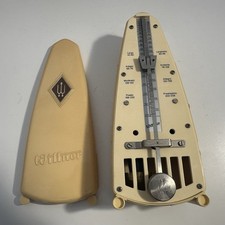 Vintage Wittner Taktell Piccolo Metronome Light Brown Made In Germany 