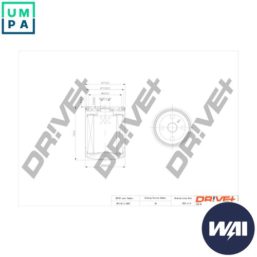 Oil filter dp1110 - oil,