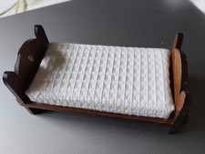 Dark Wood Single Dolls House