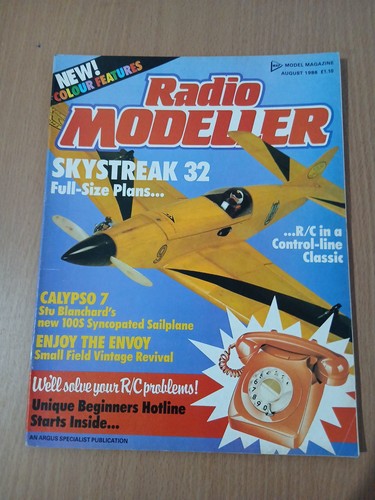 Radio modeller magazine august - radio,