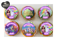 Unicorn Academy Cake Toppers