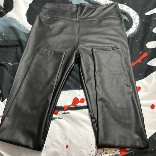 Pvc leggings size 10 - pvc,