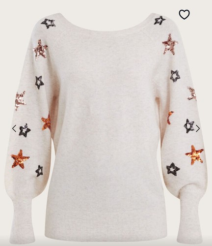 Monsoon cream ivory jumper - monsoon,