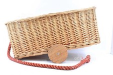 Wicker Trolley With Handle
