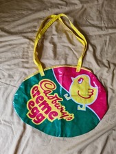 Rare Promotional vintage cadburys creme egg tote bag