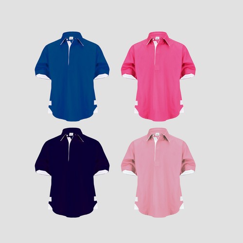 Men short sleeves rugby - men's,