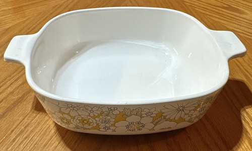 Corning ware floral - ware, bouquet