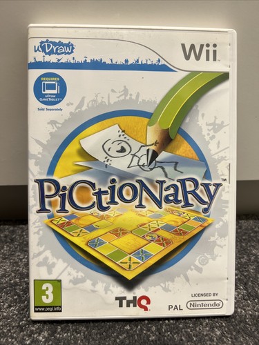 Pictionary udraw nintendo wii - pictionary,
