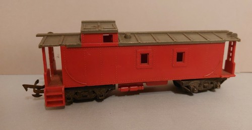 Triang r115 red caboose - triang,