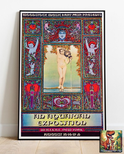 Woodstock festival 1969 repro - festival,