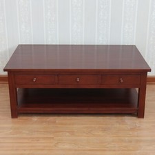 Leafield Solid Mahogany Coffee