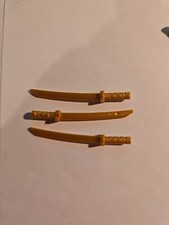 3x LEGO Minifigure Weapon