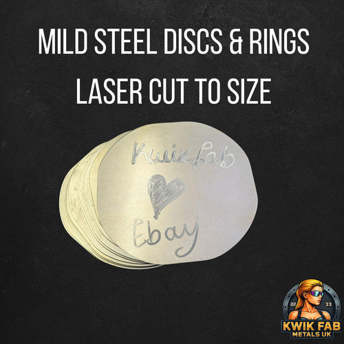 Mild steel round disc - mild,