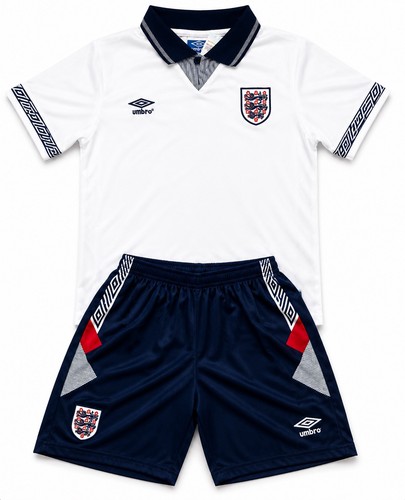 England 1990 home kids - 1990, retro