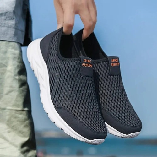 Men slip trainers casual - slip, on