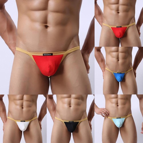 Mens cotton thong underwear - mens,