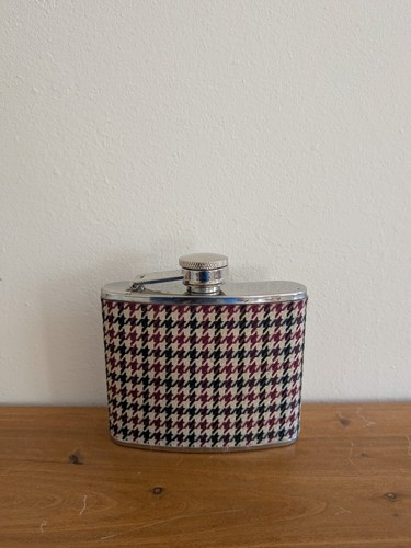 Vintage stainless steel hip - stainless,