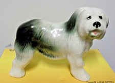 Old English Sheep Dog Figurine