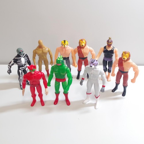 A7568 tiger mask sofubi figure - mask,