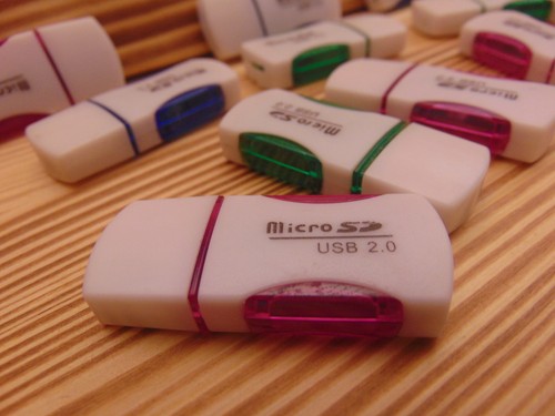 Mini card reader micro sd - card,