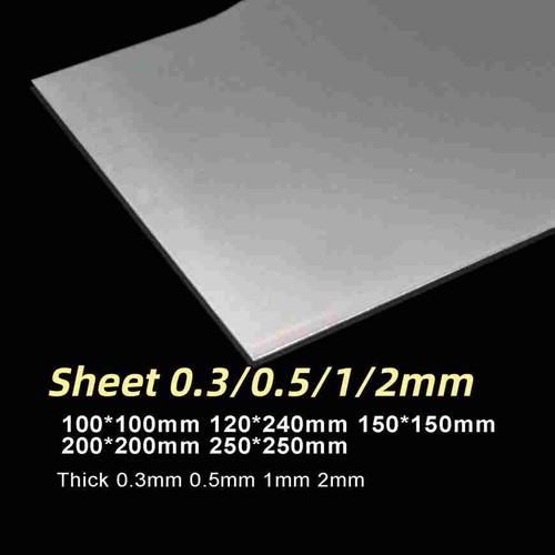 Sheet 1 2mm - 0.3/0.5/1/2mm, thin