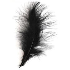 Marabou Feathers 20 Per Pack -