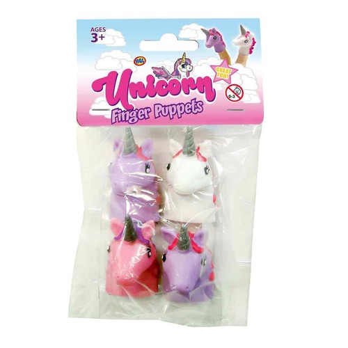 Unicorn finger puppets pack - finger,