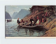 Postcard The Bridal Procession