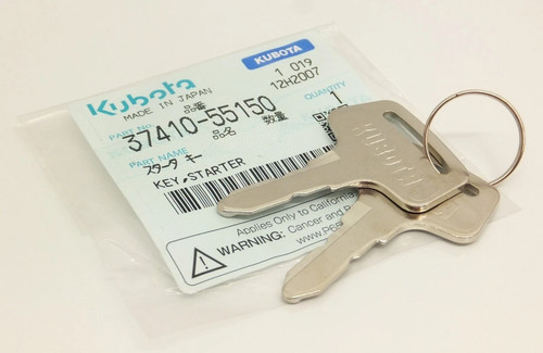 Genuine kubota ignition key - kubota,