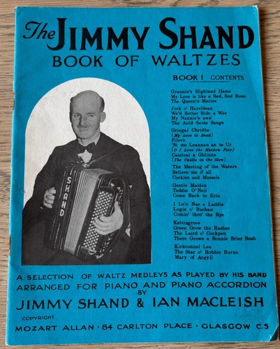 Jimmy shand book - shand, waltzes