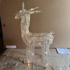 Vintage standing reindeer - vintage,